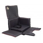 Autosedačka Lux Comfort pre psa M 33 x 52 x 44 cm – čierna